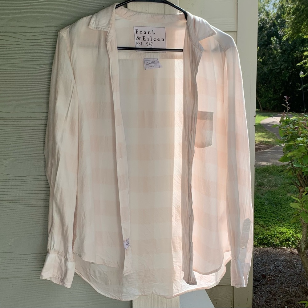 Frank & Eileen Button Down Blouse Shirt women’s XS